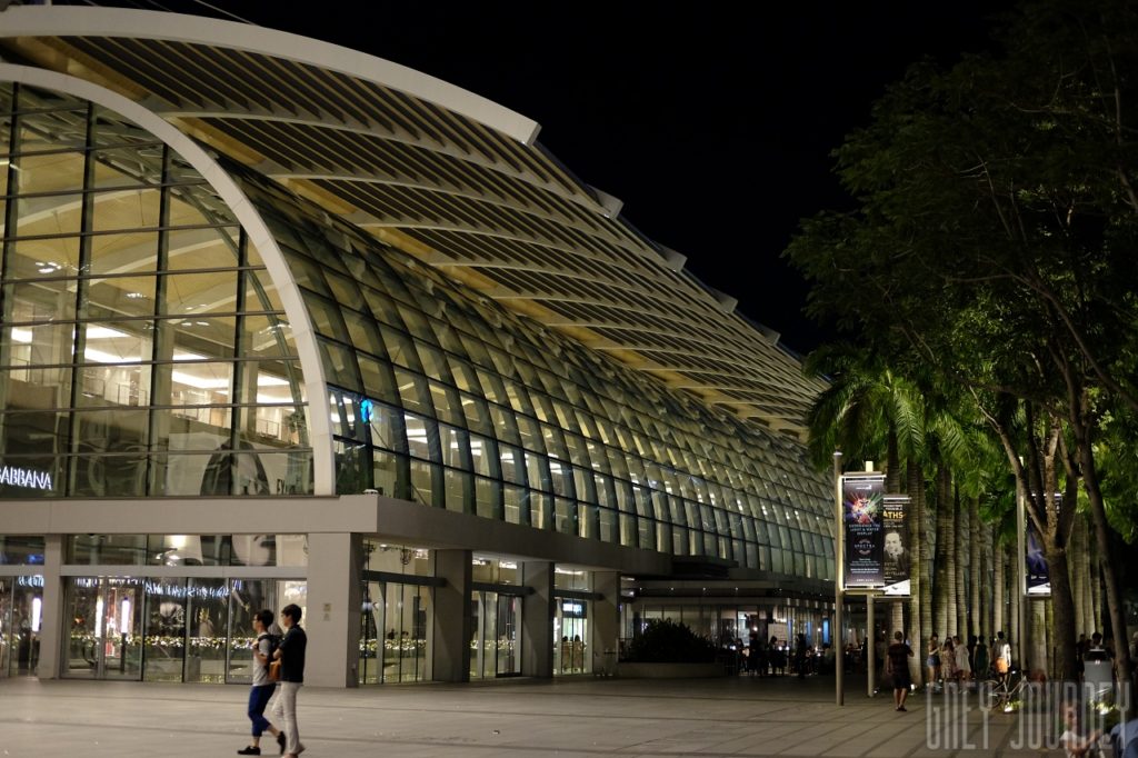 Shopping mall of Marina Bay Sands