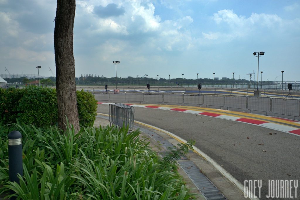 F1 circuit in Singapore