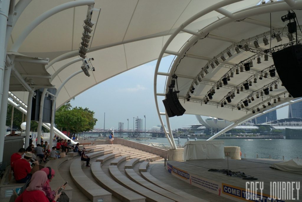 Esplanade outdoor stage