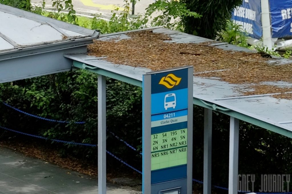 バス停 - シンガポールのバスの乗り方