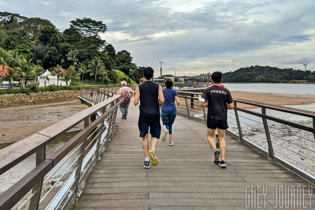 ジョギング - シンガポールと日本の違い