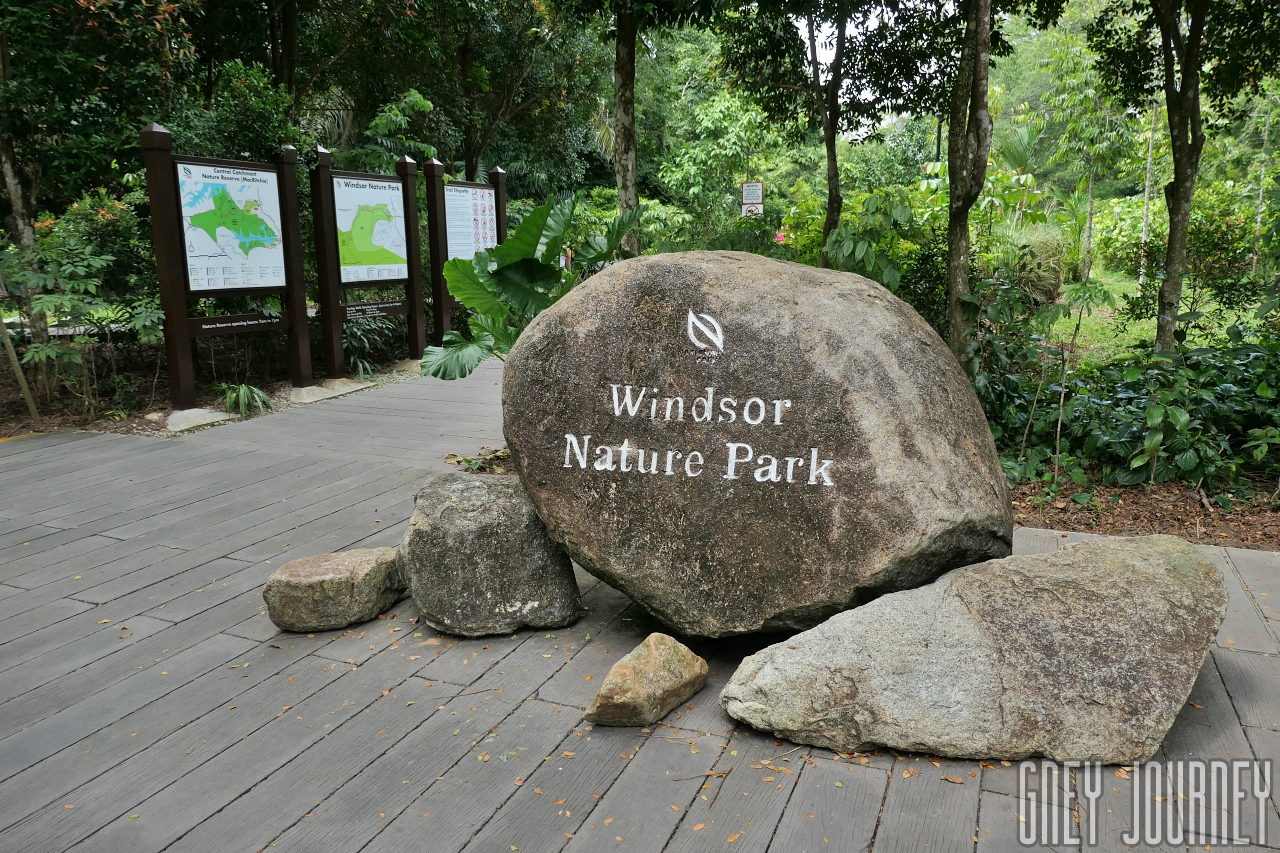 Windsor Nature Park入り口