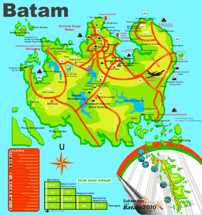 バタム島マップ