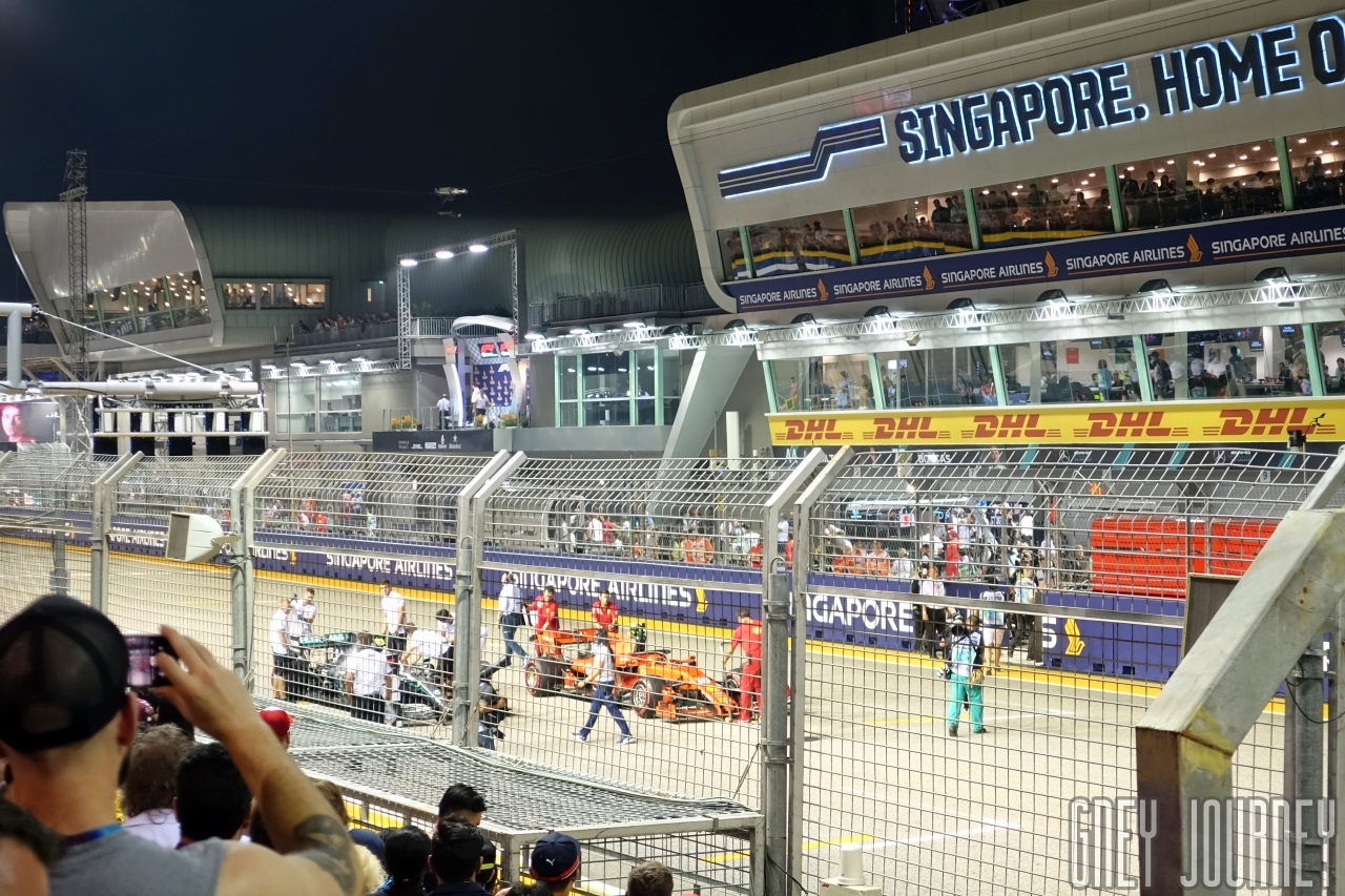 F1シンガポールGP - After Qualify