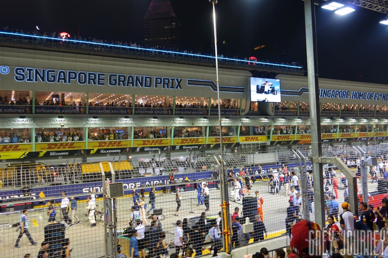 F1シンガポールGP-Grid
