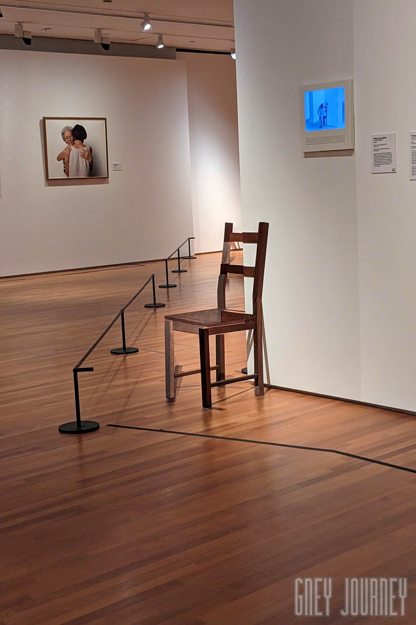 Chair, Matthew Ngui, 1997, remade for display in 2015