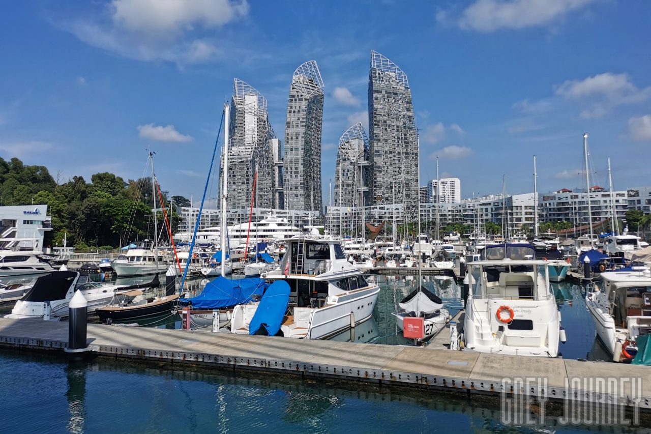 Reflections @ Keppel Bay 周辺　Keppel IslandのMarina at Keppel Bay